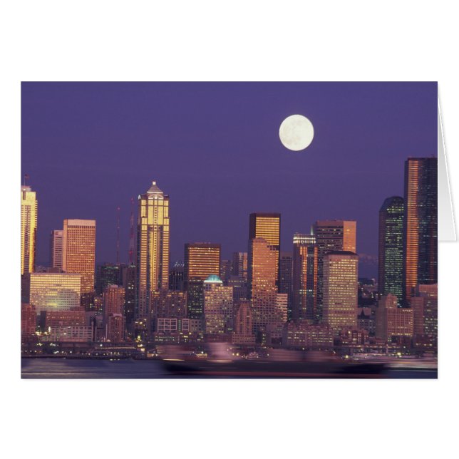 N.A., USA, Washington, Seattle Seattle skyline (Devant horizontal)