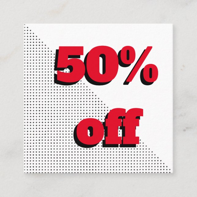 N° document de remise, remise ou carte de fidélité (Devant)