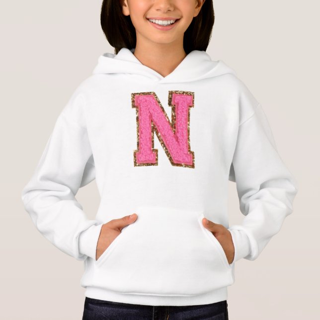 N - Parties scintillant Bubblegum, Varsity Letter  (Devant)