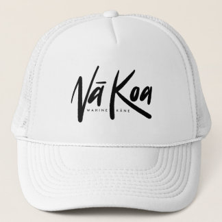 Na Koa Casquette (Trucker) Blanc