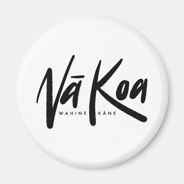 Na Koa Magnet (Cercle) (Devant)