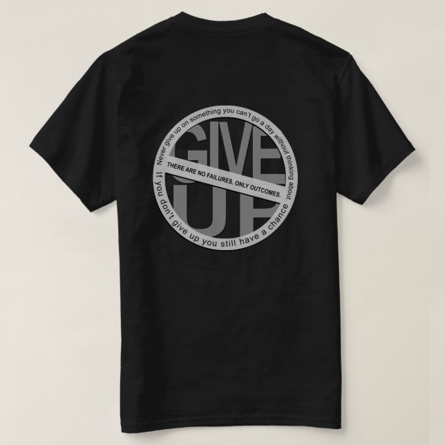 N'abandonne pas le T-shirt (Design dos)