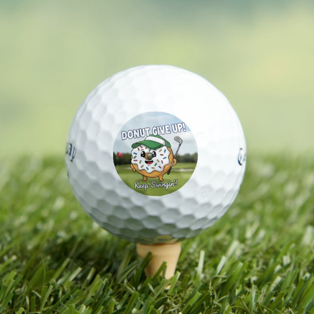 N'abandonnez Pas Cadeau de Balle de Golf Drôle de  (T-shirt Insitu)