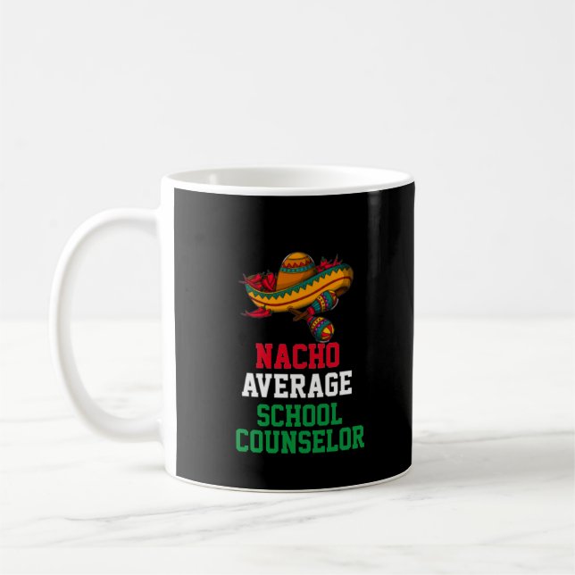 Nacho Moyenne du conseiller scolaire Mug (Gauche)