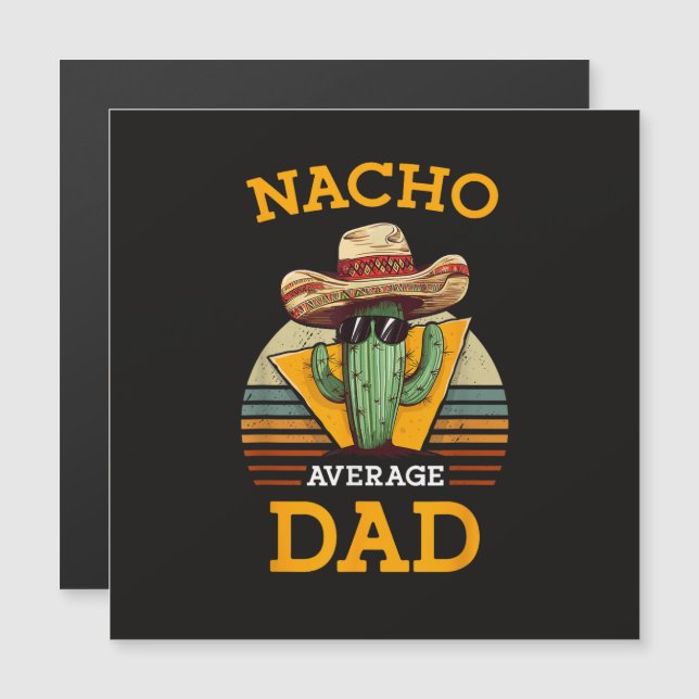 Nacho Papa drôle moyen (Devant / Derrière)