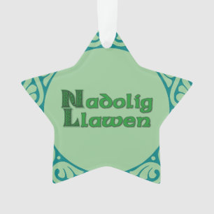 Nadolig Llawen - décoration de Noël de Gallois