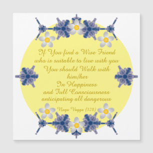 Naga Vagga (328) avec Motif violet et bleu & LYB