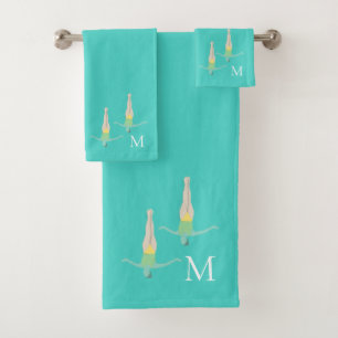 Nage artistique monogramme