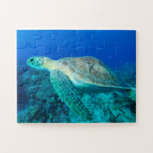 Nage de tortues de mer Petite scie Puzzle