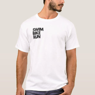 NAGE / VÉLO / COURSE T-shirt TRIATHLON Style de vi
