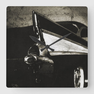 Nageoires caudales - horloge murale 1957 de Chevy