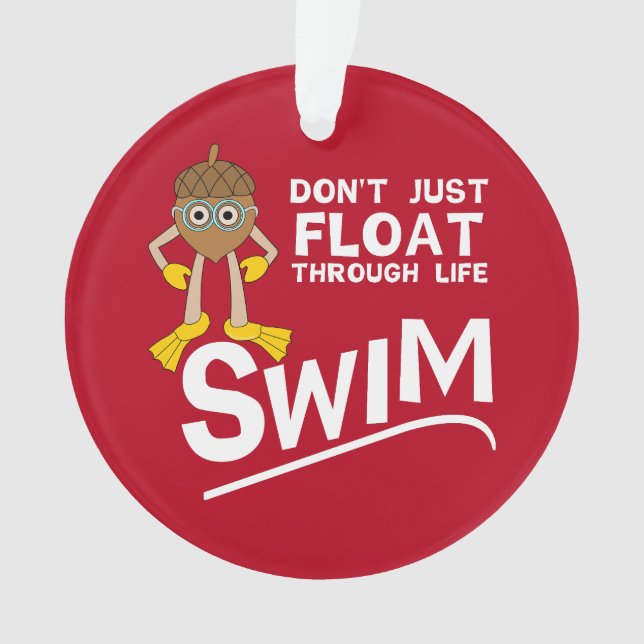 Nager à travers la vie (devant)