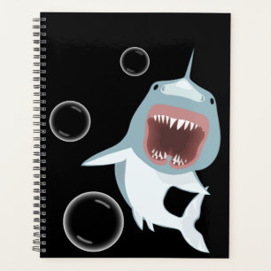Nager requin planificateur mensuel pour filles