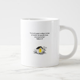Nahum 1:7 Verset Biblique Mug Chrétien