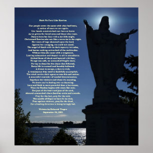 N'Ai Pas De Furie Comme Katrina Poster (Copyright)