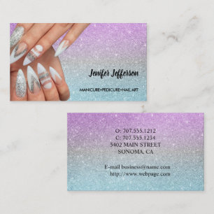 Nail Salon Carte de visite