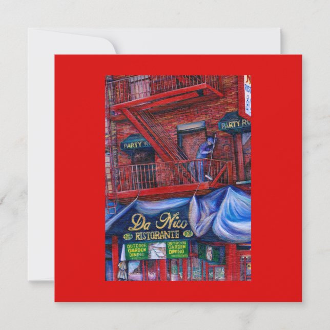 N'aimez-vous pas la peinture rouge ? New York City (Devant)