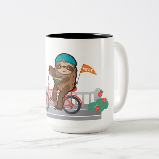 Naito Sloth 15 oz. tasse (Devant droit)