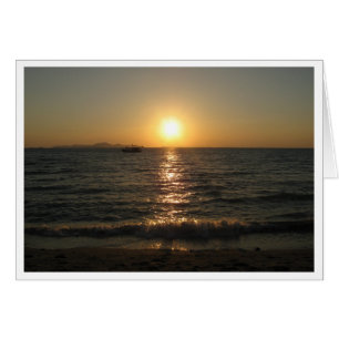 Naklua Beach Sunset .. Pattaya, Chonburi, Thaïland