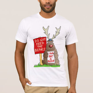 N'alimentez pas le T-shirt d'ours