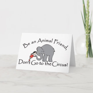 N'allez pas à la carte de cirque