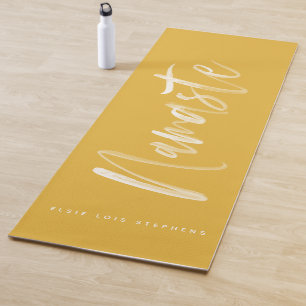 Namaste a personnalisé le tapis de yoga