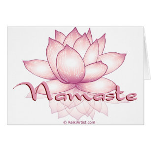 Namaste Lotus rose