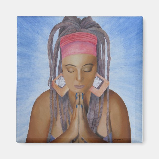 Namaste Magnet (Devant)