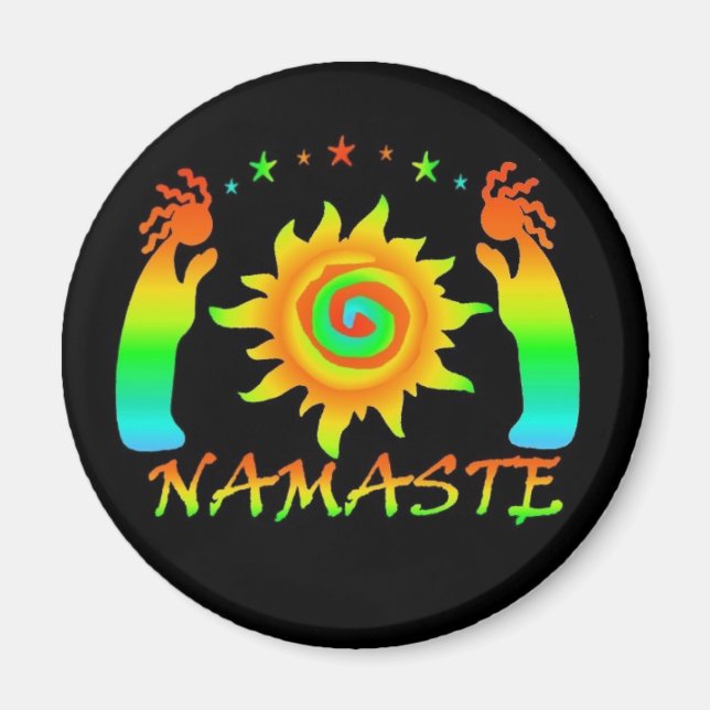 Namaste Magnet (Devant)