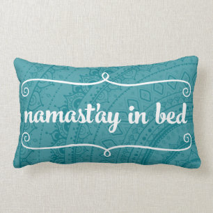 Namaste Mandala Funny Citation Coussin PERSONNALIS
