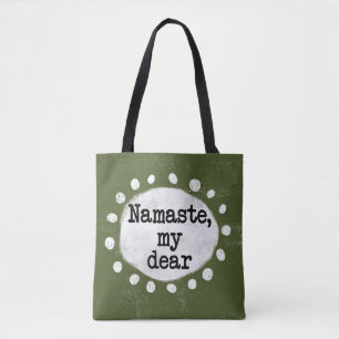 Namaste My Cher - Sac fourre-tout Vert