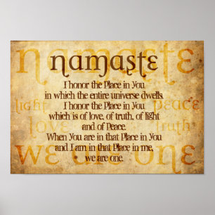 Namaste Poster