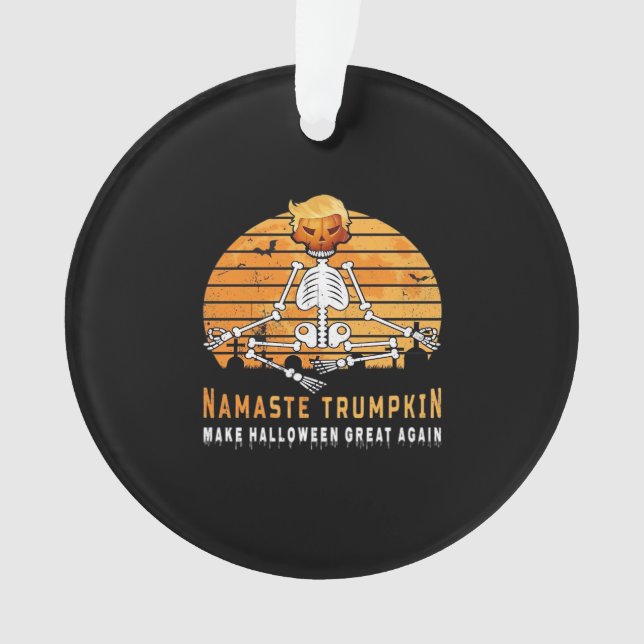 Namaste Trumpkin rend Halloween grand à nouveau Mé (devant)