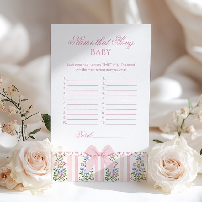 Name That Song Baby Love Shack Baby Coquette game (Créateur téléchargé)