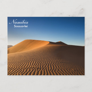 Namibie - Carte postale du désert de Sossusvlei