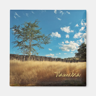 Namibie Savannah Savanna Paysage Magnet