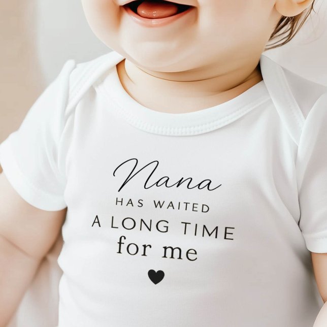 Nana a attendu Body bébé Cadeau (Créateur téléchargé)