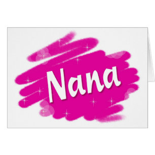 Nana aime le rose