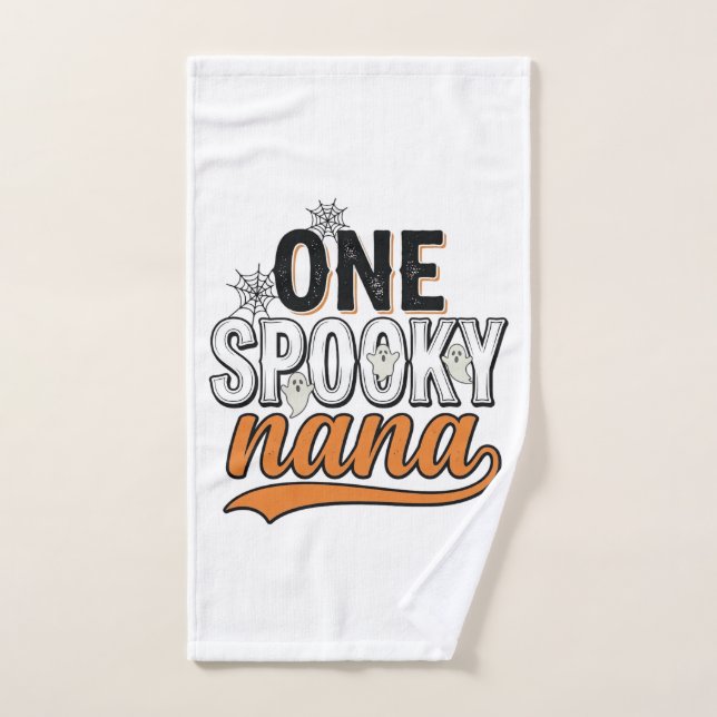 Nana fantôme Halloween épouvantable Création de T- (Serviette à main)