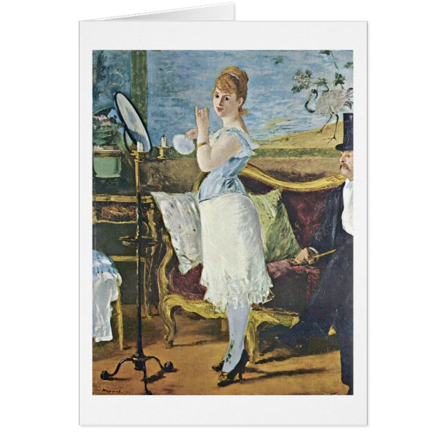 Nana, par Edouard Manet (Devant)