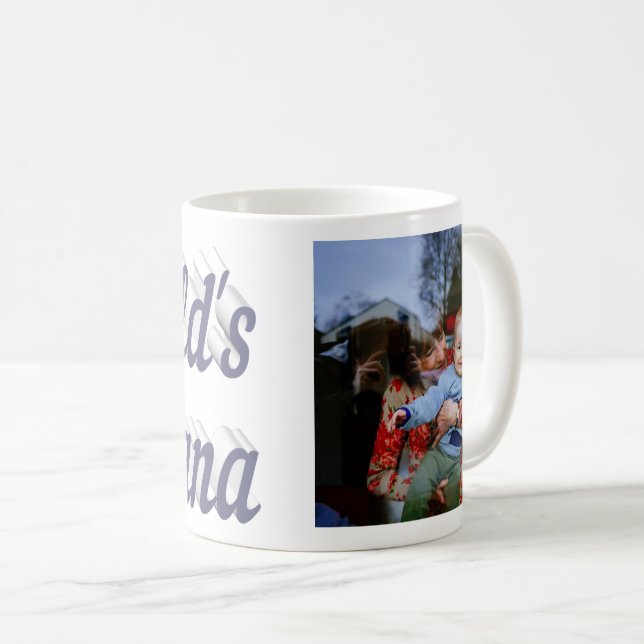 Nana photo texte gris tasse de café (Devant droit)