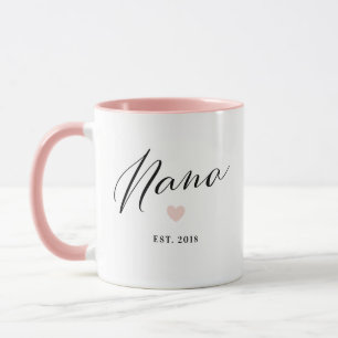Nana Script établi Fête des mères Gift Mug