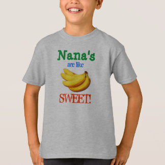 Nana sont comme le T-shirt de BONBON à bananes
