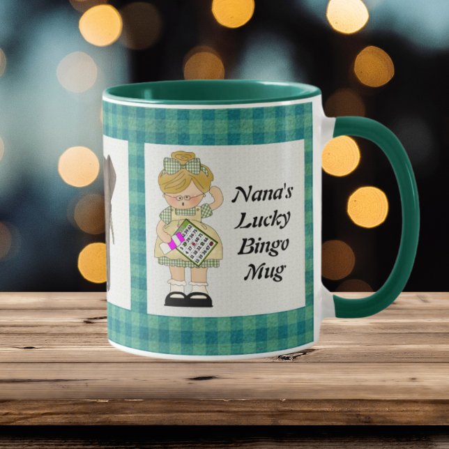 Nana's Lucky Bingo Mug (Créateur téléchargé)