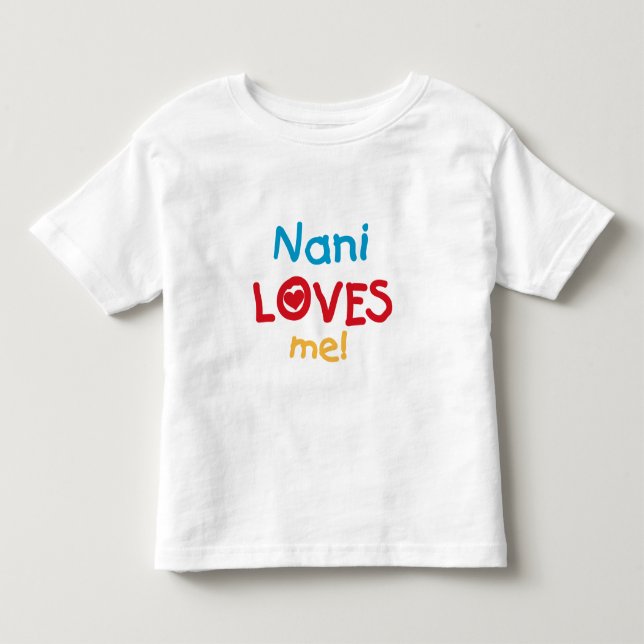 Nani aime mes t-shirts et cadeaux (Devant)