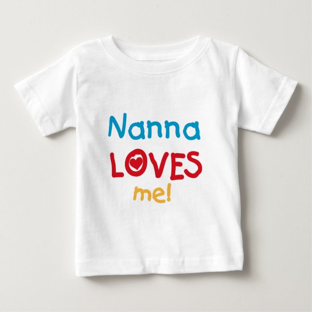 Nanna aime mes t-shirts et cadeaux (Devant)