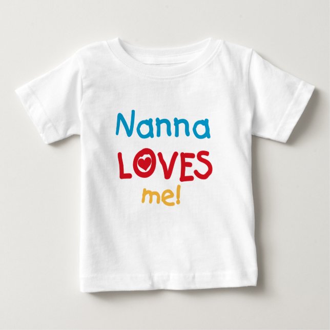 Nanna aime mes t-shirts et cadeaux (Devant)