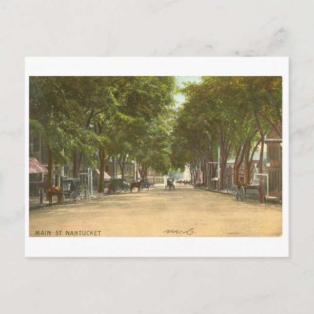 NANTUCKET - CARTE POSTALE 1907 (Devant)