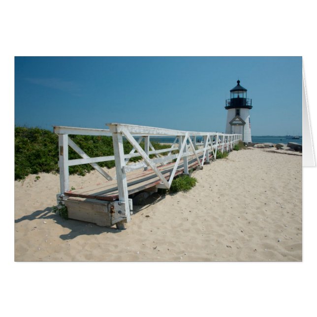 Nantucket. Vieux phare en bois (Devant horizontal)