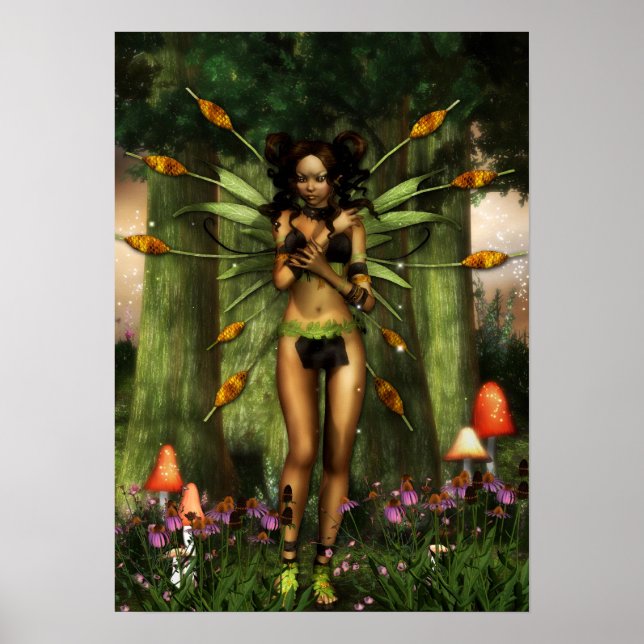 Naomi Enchanted Forest Fairy Poster (Devant)